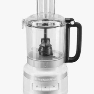 KitchenAid KFP0920QWH 9 Cup 3 Disks 2 Blades & Spatula Food Processor, White