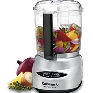 Cuisinart Mini Prep Plus Food Processor, 4 Cup, Brushed Stainless