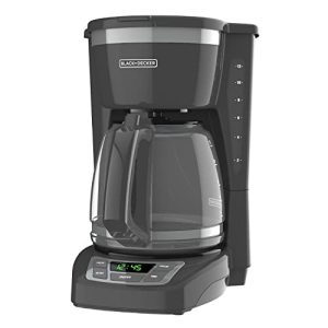 Black+Decker™ 12-Cup* Programmable Coffeemaker, Gray