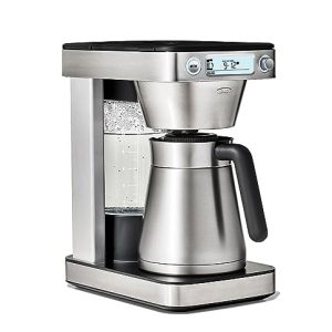 OXO Brew 12-Cup Coffee Maker With Podless Single-Serve Function,Silver