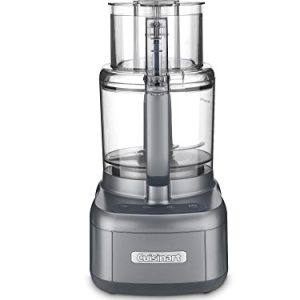 Cuisinart FP-11GMFR Food Processor, Gunmetal (Renewed)