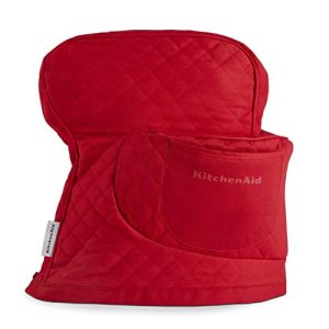 KitchenAid Quilted Fitted Tilt-Head Stand Mixer Cover Single Pack, Passion Red, 14.375″x18″