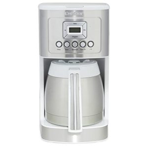 Cuisinart DCC-3400W 12-Cup Programmable Coffeemaker with Thermal Carafe, White