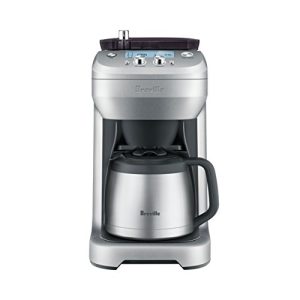 Breville Grind Control Coffee Maker, 60 ounces, Brushed Stainless Steel, BDC650BSS,Silver
