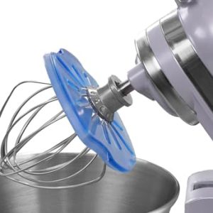 Whisk Wiper® PRO for Stand Mixers – Mix Without The Mess – The Ultimate Stand Mixer Accessory – Compatible With KitchenAid Stand Mixers (For Tilt-Head Mixers, Classic Blue)