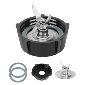 Blender Replacement Parts，for Oster Blender Replacement Parts Blender Ice Blade with Jar Base Cap and Two Rubber O Ring Seal Gasket Accessory Refresh Kit，Compatible with Oster Osterizer Blender