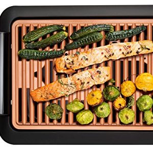 Gotham Steel Smokeless Electric Grill, Portable and Nonstick As Seen On TV! – DELUXE