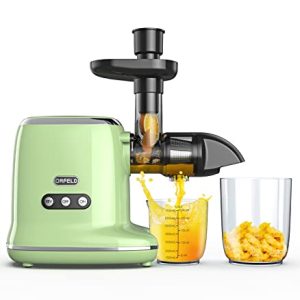 Cold Press Juicer, Masticating Juicer Machines for vegetable and fruit with Reverse Function/Upgraded 7 segment spiral system 92% High Juice Yield Quiet Motor Ideal for Home, Meat Ginder