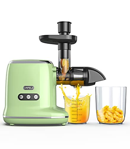 Cold Press Juicer, Masticating Juicer Machines for vegetable and fruit with Reverse Function/Upgraded 7 segment spiral system 92% High Juice Yield Quiet Motor Ideal for Home, Meat Ginder