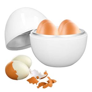 Hard Boiled Egg Cooker,Rapid Egg Cooker,4 Egg Capacity Electric Egg Cooker for Hard Boiled Eggs,Poached Eggs,Scrambled Eggs,Omelets