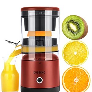 Electric Juicer Rechargeable – Citrus Juicer Machines with USB and Cleaning Brush Portable Juicer for Orange, Lemon, Grapefruit