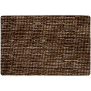 SoHome Ultra Thin Indoor Door Mat Kitchen Mat, Low Profile Stain Resistant Nonslip Design, Machine Washable, 24″ x 35″, Brown