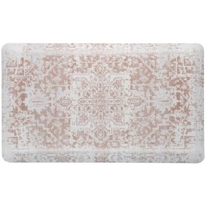 Anti Fatigue Standing Mat 17.3″x28″ for Kitchen Floor 3/4″ Thick Comfort Mat Boho Rug Waterproof Non Slip by Sparrow & Lily