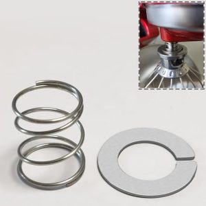 DaapYoow Quick Install OEM Spring and Washer For Kitchen Mixers,Protect and extend the life of the mixer.Requires no tools.Very easy to install.Stainless steel