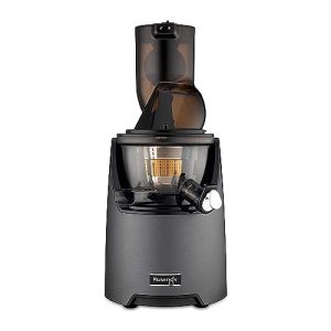 Kuvings Whole Slow Juicer EVO820GM – Higher Nutrients and Vitamins, BPA-Free Components, Easy to Clean, Ultra Efficient 240W, 50RPMs, Includes Smoothie and Blank Strainer-Gun Metal