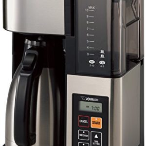 Zojirushi EC-YTC100XB 10-Cup Coffee Maker (Stainless Steel/Black)