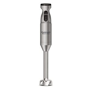 Cuisinart Hand Blender, Smart Stick 2-Speed Hand Blender- Powerful & Easy to Use Stick Immersion Blender-for-Shakes, Smoothies, Puree, Baby Food, Soups & Sauces, Silver, CSB-175SVP1