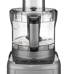 Cuisinart FP-8GM Elemental 8 Cup Food Processor, Gunmetal (Renewed)