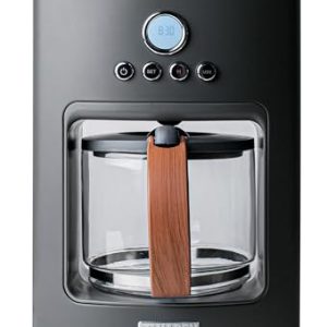 HADEN Dorchester Ultra 12 Cup Drip Coffee Maker Digital Programmable Sleek Modern Coffee Machine with Glass Carafe