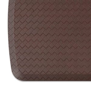 GelPro Elite Premier Gel & Foam Anti-Fatigue Kitchen Floor Comfort Mat, 20″ x 36″, Basketweave Truffle