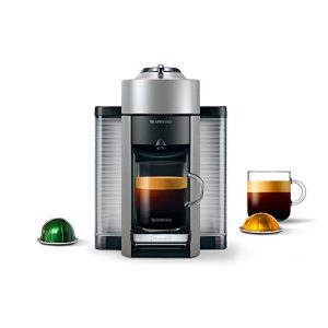 Nespresso Vertuo Coffee and Espresso Machine by De’Longhi, 1597 milliliters, Silver