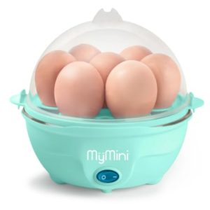 My_Mini Premium 7-Egg Cooker, Teal