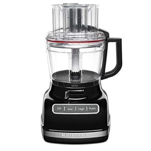 KitchenAid KFP1133OB 11-Cup Food Processor with Exact Slice System – Onyx Black