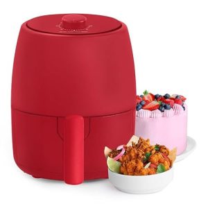 CHBcjq Air Fryer, 2.0 Quart (Red)