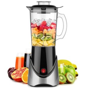 Powerful Blender for shakes and smoothies, 1000ML Large Blender for Home and Kitchen, 400W Smoothie Maker with 4blade, Easy to clean, BPA Free