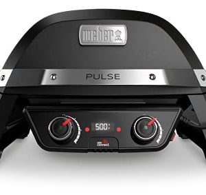 Weber Pulse 2000 Electric Grill, Black