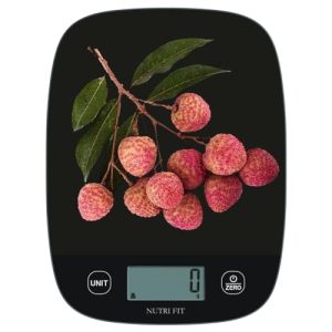 NUTRI FIT Digital Food Scale Kitchen 0.1oz Ultra Slim, Coffee Scale, Weighing for Ounces and Grams Accurate for Weight Loss, Baking, Dieting, Keto Cooking, Meal Prep, Black