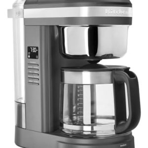 KitchenAid KCM1209DG Drip Coffee Maker, 12 Cup, Matte Grey