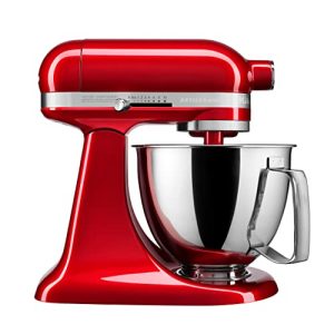 KitchenAid Artisan Mini 3.5 Quart Tilt-Head Stand Mixer – KSM3316X – Candy Apple Red