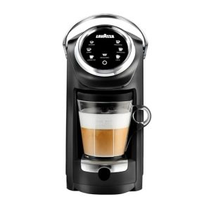 Lavazza Expert Coffee Classy Plus Single Serve ALL-IN-ONE Espresso & Coffee Brewer Machine – LB 400 – (Includes Built-in Milk Vessel/Frother)