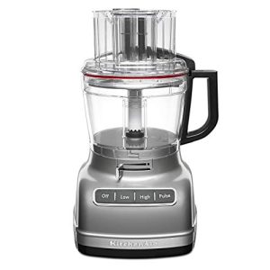 KitchenAid KFP1133CU 11-Cup Food Processor with ExactSlice System – Contour Silver