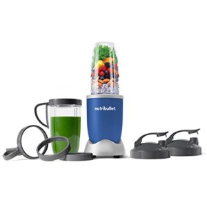 NutriBullet NB9-1301B Pro 13 Pcs Cobalt Blue, 900W Food Blender