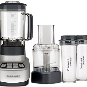 Cuisinart BFP-650 1 HP Blender/Food Processor, Silver, 3_cup