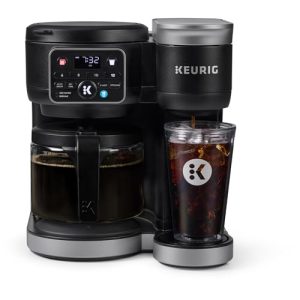 K-Duo Hot & Iced Single Serve & Carafe Coffee Maker, MultiStream Technology, 72oz Reservoir (Gen 2)