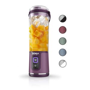 Ninja BC151PR Blast Portable Blender, Cordless, 18oz. Vessel, Personal Blender-for Shakes & Smoothies, BPA Free, Leakproof-Lid & Sip Spout, USB-C Rechargeable, Dishwasher Safe Parts, Passion Fruit