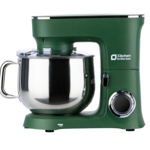 Kitchen in the Box Stand Mixer, 900W 8.5 QT Kitchen Electric Mixer, 10-Speed Large Capacity Tilt-head Food Mixer with Dough Hook, Wire Whip, Flat Beater & Splash Guard (Green)