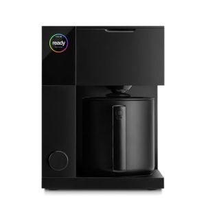 Fellow Aiden Precision Coffee Maker – 10-Cup Thermal Carafe, Built-In Brewing Guidance, Scheduling, Removable Water Tank, Matte Black