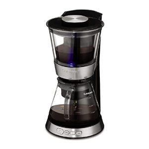 Cuisinart DCB-10P1 Automatic Cold Brew Coffeemaker with 7-Cup Glass Carafe, Silver and Black