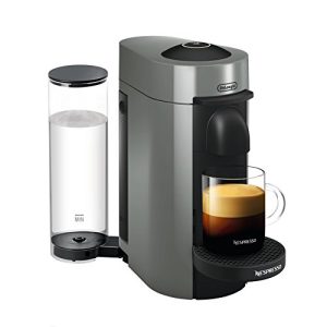 Nespresso Vertuo Plus Coffee and Espresso Maker by De’Longhi, Grey