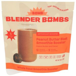 Blender Bombs, Peanut Butter Blast Smoothie Booster, 5 Ounce