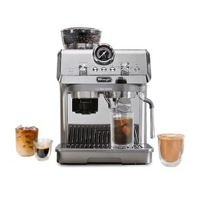 De’Longhi La Specialista Arte Evo Espresso Machine with Cold Brew, Manual Milk Frother, Barista Kit for Latte, Cappuccino, Built-in Grinder, EC9255M