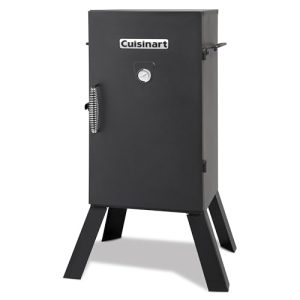 Cuisinart COS-330 Vertical Electric Smoker, Three Removable Smoking Shelves, 30″, 548 sq. inches Cooking Space