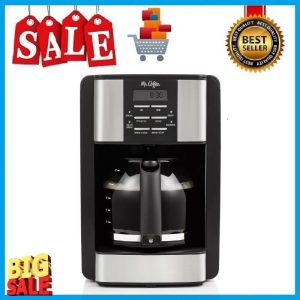 Mr. Coffee 12 Cup Programmable Coffee Maker with 3 Ways to Brew System