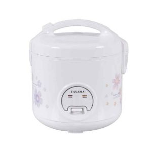 20-Cup White Rice Cooker with Steamer and Non-Stick Inner Pot