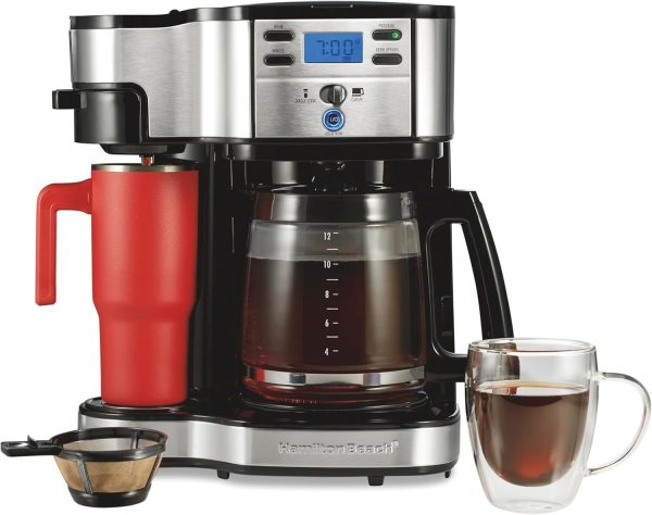 2 to 12-cup programmable drip coffee makers and single-serve coffee makers