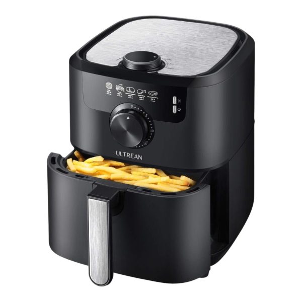 Air Fryer, 4.5 Quart Electric Hot Air Fryers Oven Cooker with Deluxe Temperature